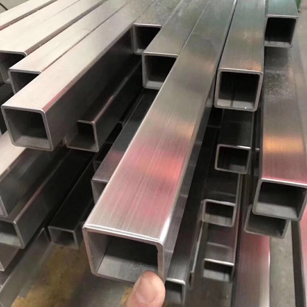 ERW EFW Welded Stainless Steel Square Tube / Stainless Steel Rectangle Pipe Tube Grade 201 304 316L 321