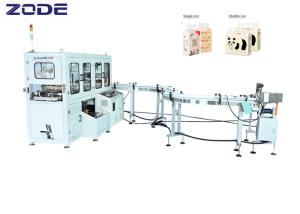 China PE Bag Tissue Packaging Machine 3rows Automatic Tissue Paper Making Machine factory