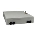 Metallic CATV 24 48 96core Fiber Optic Distribution Box SC FC
