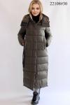 FODARLLOY Ladies Warm Hooded Cotton-padded Clothes Slim Long Down Jackets Women