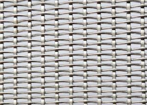 China 10ft Bending Plain Weave Wire Mesh Antiwear Stainless Steel Facade Cladding factory