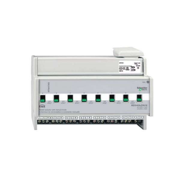 China SpaceLogic KNX Switch Actuator REG-K/X230/16 With Manual Mode And Current Detection factory