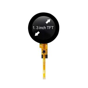 1.3 Inch Round IPS TFT LCD with Capacitive Touch | 320x320 Resolution | ST7796DW