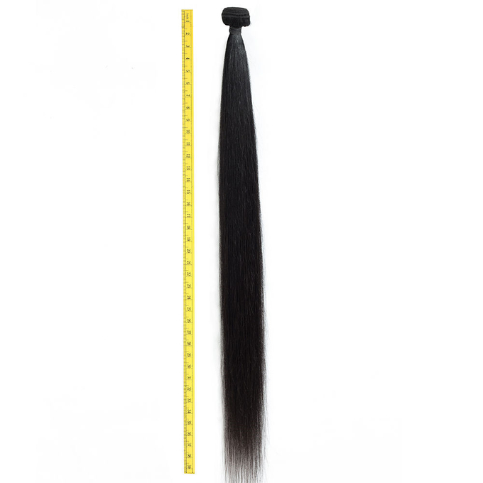 Malaysian Straight Raw Hair Bundles 3/4 100% Human Hair Extension Weaving