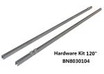 Safeguard Products Pallet Rack Security Enclosure 120" Long 36" Deep Powder
