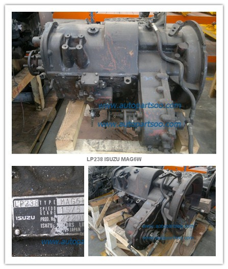 MAG6W,MAL6U,MJD7S,MJT7S ISUZU TRANSMISSION GEARBOX PARTS USADA ISUZU CAJA