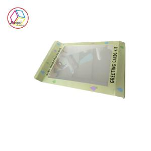 China Unique Craft Paper Gift Box / Custom Made Gift Boxes With PVC Window factory