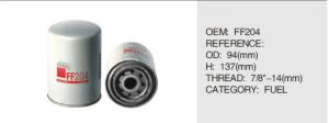 China Factory Direct Selling White Fuel Filter For ff204 factory