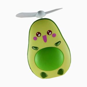 China USB Rechargeable 500mAh Mini Handheld Fan With LED Colorful Lights factory