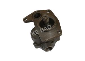 China 14X-49-11600 D65-12 Bulldozer Pump / Cast Iron Hydraulic Gear Pumps Silver Color factory