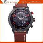 E Go Fashion Watch Business Watch Men's Quartz Watch Genuine Leather Watches