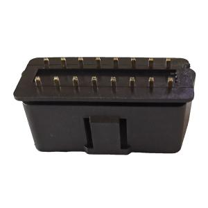 China 24V Male Car OBD Plug , Automobile 16 Pin Diagnostic Connector factory