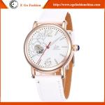 SH09 Genuine Leather Watch for Woman Rose Flower Vintage Watches Gift Wristwatch