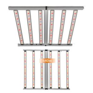 High Efficiency LED Grow Light 640W For 4x4ft Coverage Area No Noise