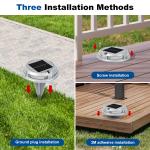 IP68 Waterproof Level Solar Powered Road Markers in Yellow for Road Safety