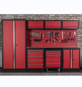 China OEM Supported Customized Cabinet for Heavy Duty Metal Tool Storage in Workshop Garage factory