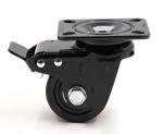 Cast Iron 63mm Heavy Duty Swivel Wheels / Lockable Swivel Casters
