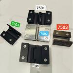 Stainless Steel Casting Shower Door Clamp Hinge Rustproof Flexible