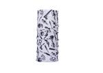 Black Gold Polyester Tube Multifunctional Headwear 25*50 CM