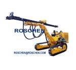 Hydraulic Photovoltaic Pile Hole Drilling Rig , Crawler Mounted Pile Hole