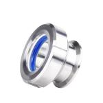 WZ Sanitary SS304 316 Welding Connection Round Sight Glass with Stainless Steel