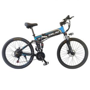 China 26&quot;X1.95&quot; Electric Bike Folding 500w With 10.4AH Lithium Battery factory