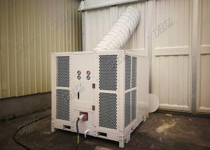 China Small Capacity 10HP Packaged Air Conditioner With Trailer For Commercial Cooling System factory