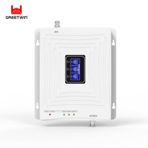 China 300sqm Tri Band Signal Boosters AWS 2g 3g 4g 2100mhz Heatsink Convection factory