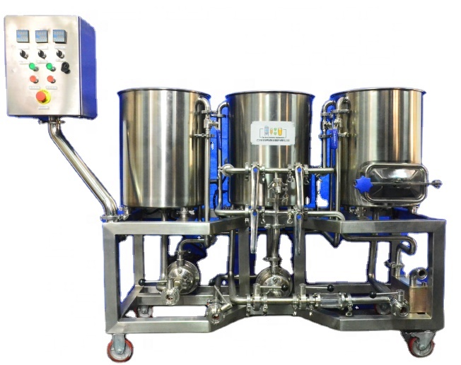 Beer Brewing Equipment and Easy to Fermentation Tank with Semi-Automatic Control System