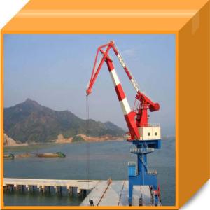 China High automation rail type harbour portal crane factory