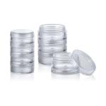 Collar Material PS 2.5ml 3ml Round Jar for Portable Cream Direct
