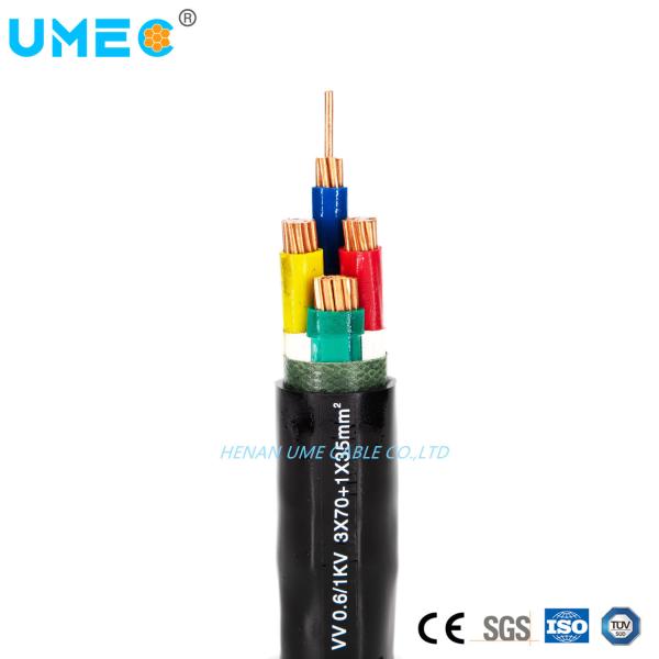 PVC Sheath 0.6/1kv 3.6/6kv 1 2 3 4 5 Core Copper Conductor XLPE Insulated Power