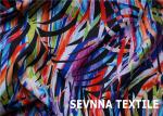 Neon Bright Colors Nylon Swimwear Fabric , Reversible Swimwear Lining Fabric