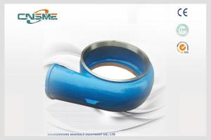 China Volute Liner Slurry Pump Parts Centrifugal Pump Casing Highly Abrasive Material factory