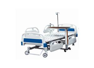 China Five Function Hospital Patient Bed With Knee Rest Lifting , Adjustable Medical Beds factory