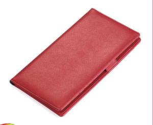 China Multifunctional Stylish Leather Wallet , Personalized Ticket Passport Holder factory