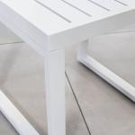 Outdoor Leisure Aluminum Garden Chair Aluminum Lounge Set L 45 x W48 x H45cm