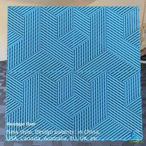 China Outdoor Interlocking Garage Floor Mats 25000Lbs Garagetrac Tiles factory