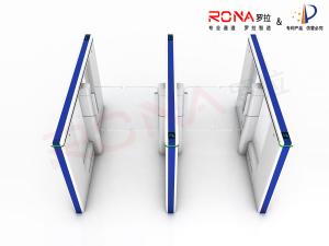 China 10 Pairs Infrared Sensors 304 Stailess Steel Speed Gate Turnstile For Library factory