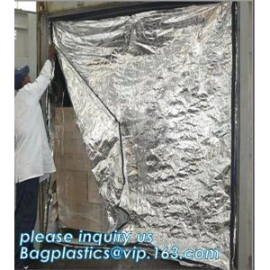 Reusable thermal insulated pallet covers, Thermal insulated pallet blankets,
