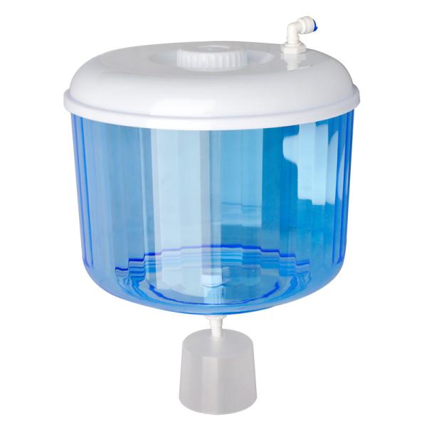 Transparent Blue 7L Mineral Water Purifier Pot ABS Material For Water Filter