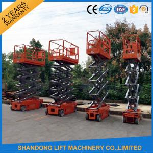 China 4m - 14m Lifting Height Electric Hydraulic Scissor Lift Tables 3.2 km/h Travel speed factory