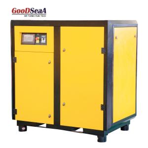 China ISO 75kw 8bar Air Cooling VFD Screw Air Compressor factory