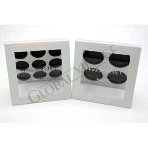 Holographic Paper Empty Magnetic Eyeshadow Palette Makeup Pan Customized