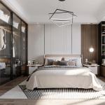 Customized Wardrobe Furniture Bedroom Set Hotel Home Solid Wood Large Wardrobe