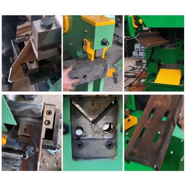 Small Combined Punching And Shearing Machine For Round Steel Angle Steel Channel Steel