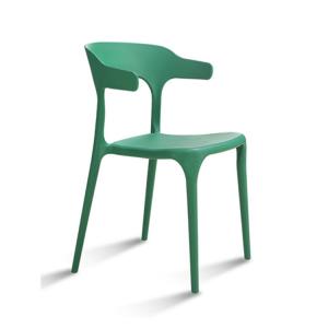 China Cheap custom high quality green plastic chairs factory
