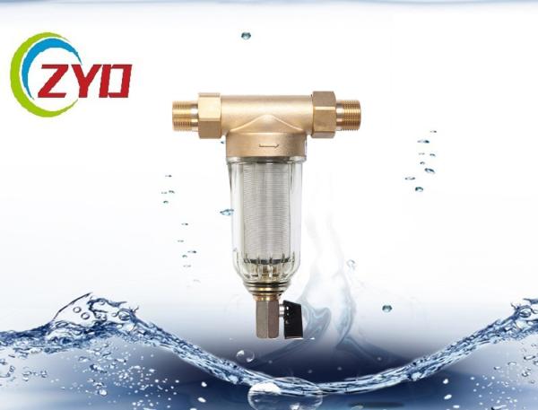 Brass Forging Body Stainless Steel Filter Health Front Water Pipe Filter