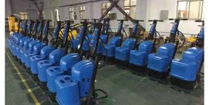 China Blue Terrazzo Floor Grinding Machines For Vacuum Cleaner Wet And Dry Grinding factory