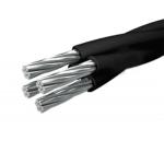 XLPE Insulation Overhead Electric Cable Customized Aluminum Overhead Cable 3x50